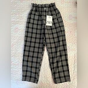 New with tag Zara girls high waisted pants